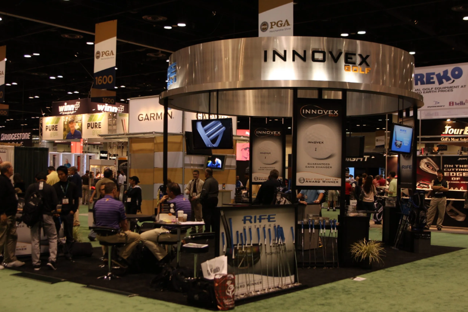 Innovex Golf Exhibit proced by Diamond Level Service