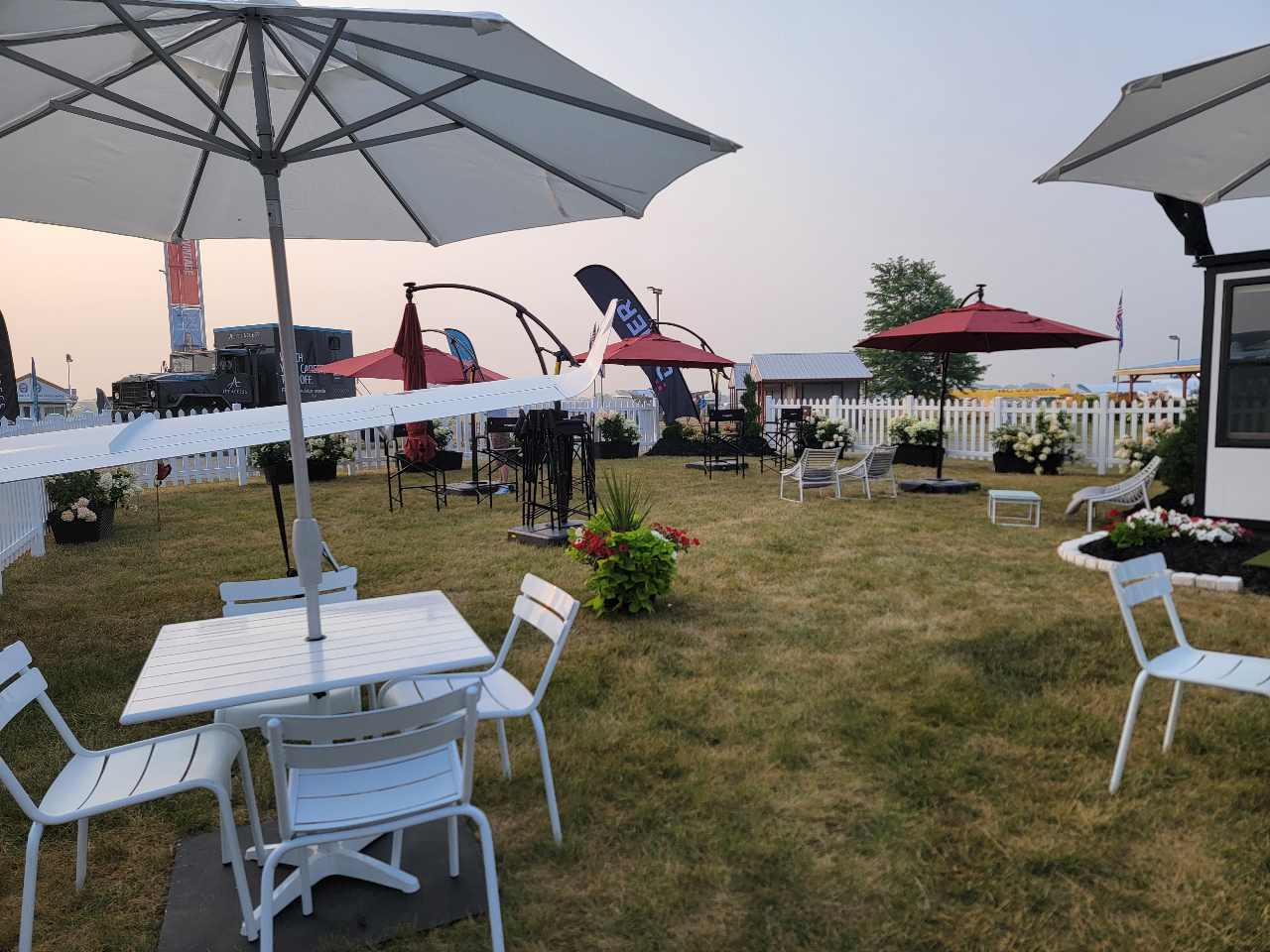 Daher Client Meeting Area Oshkosh Air Show 2023