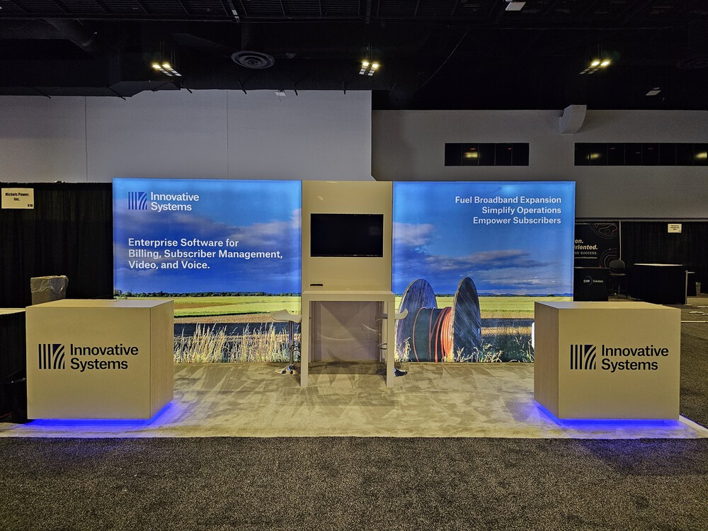 Innovative Systems 10x20 Exhibit by DIAMOND LEVEL SERVICE